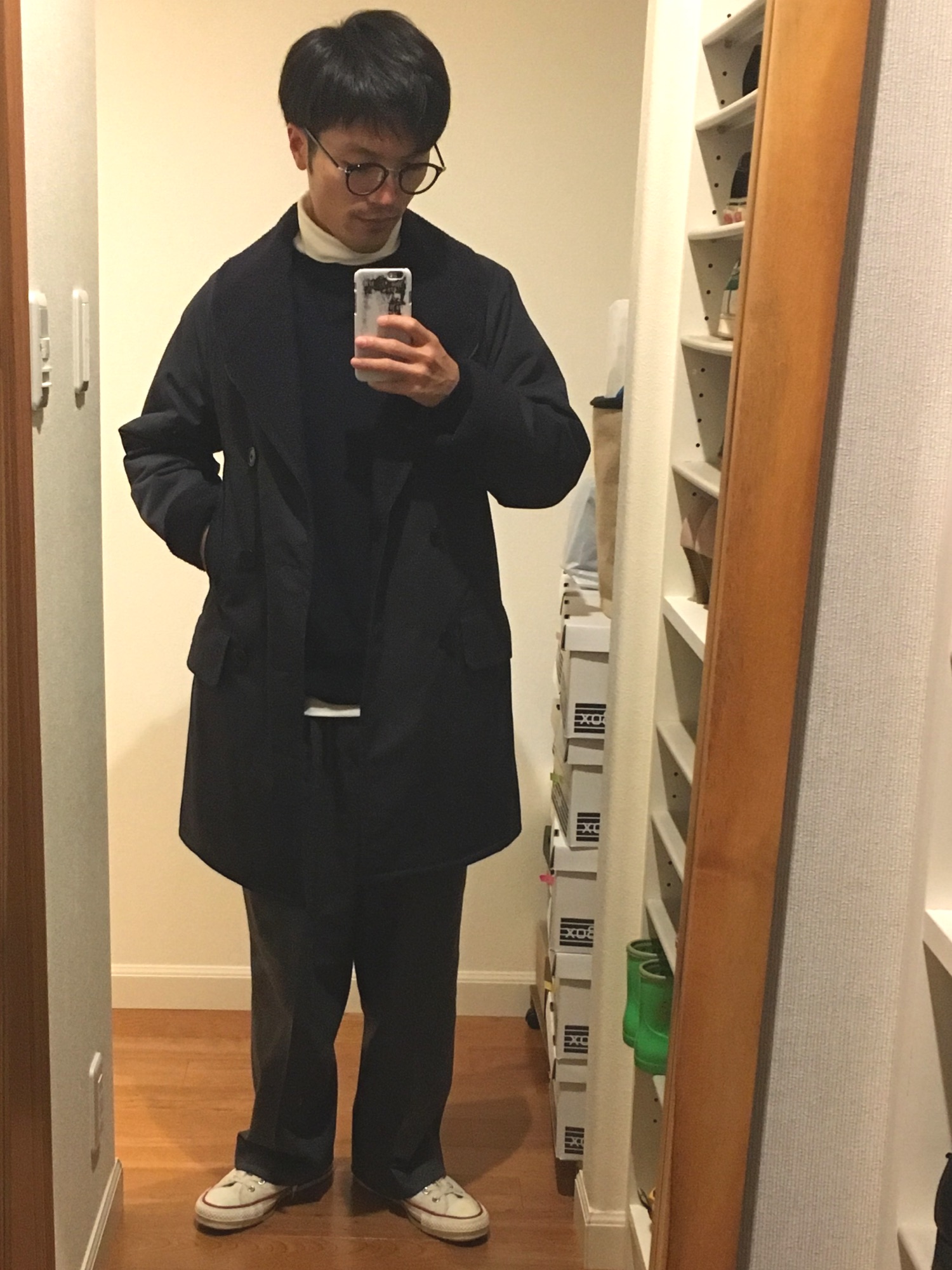 COMOLIのアイテムを使った「マッキノウコート」のメンズ人気