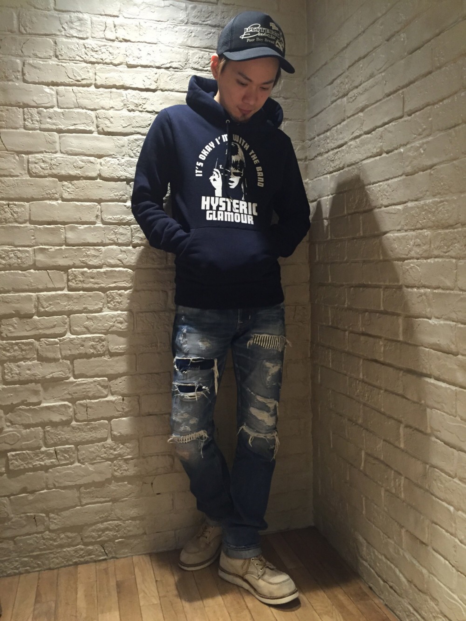 HYSTERIC GLAMOUR（ヒステリックグラマー）の「I'M WITH THE BAND pt