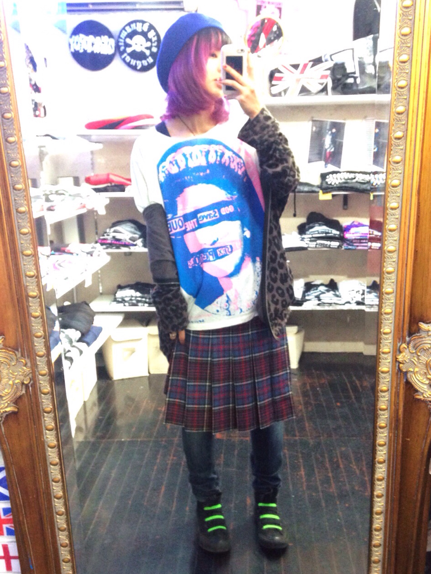 SEXY DYNAMITE LONDONの帽子（ブルー系）を使った人気