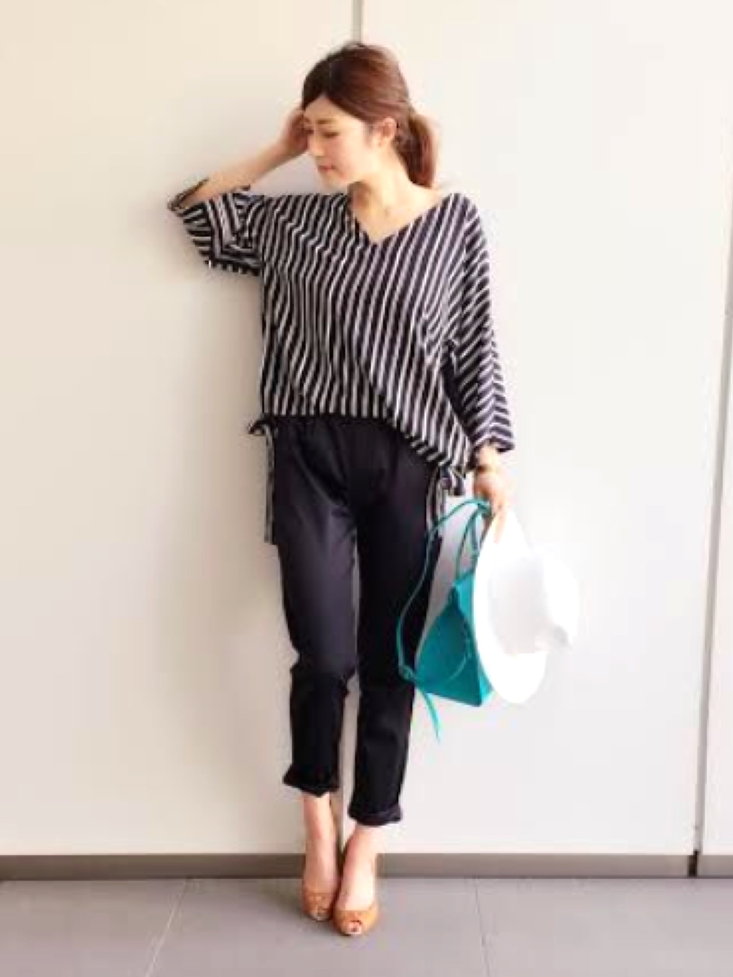 ラウンジドレス 裾ねじりパンツ　ライトピンク LOUNGEDRESS（ラウンジドレス）の「裾ねじりパンツ（その他