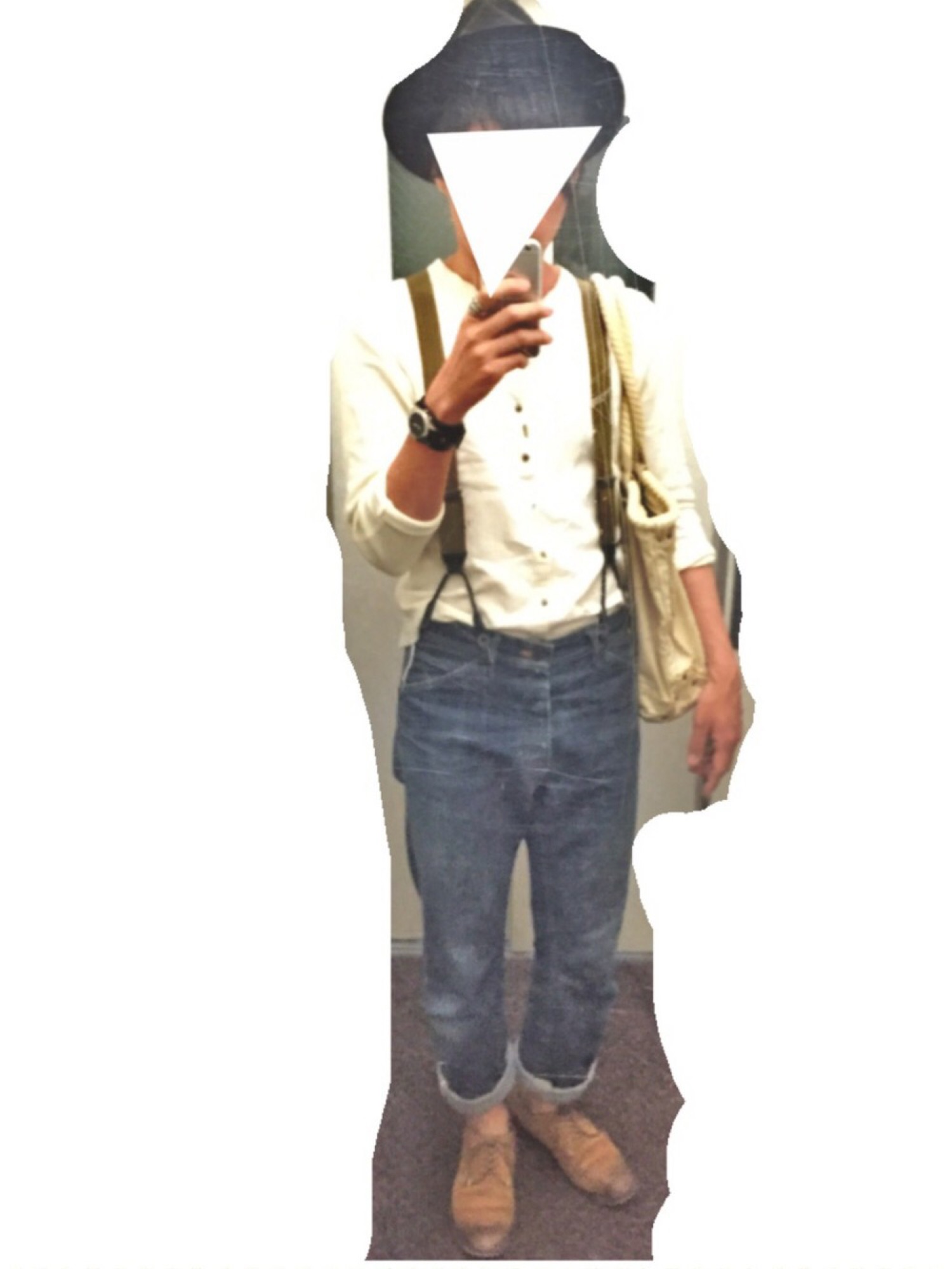 oldjoe オールドジョー セットアップ キャスケット&サスペンダー付き