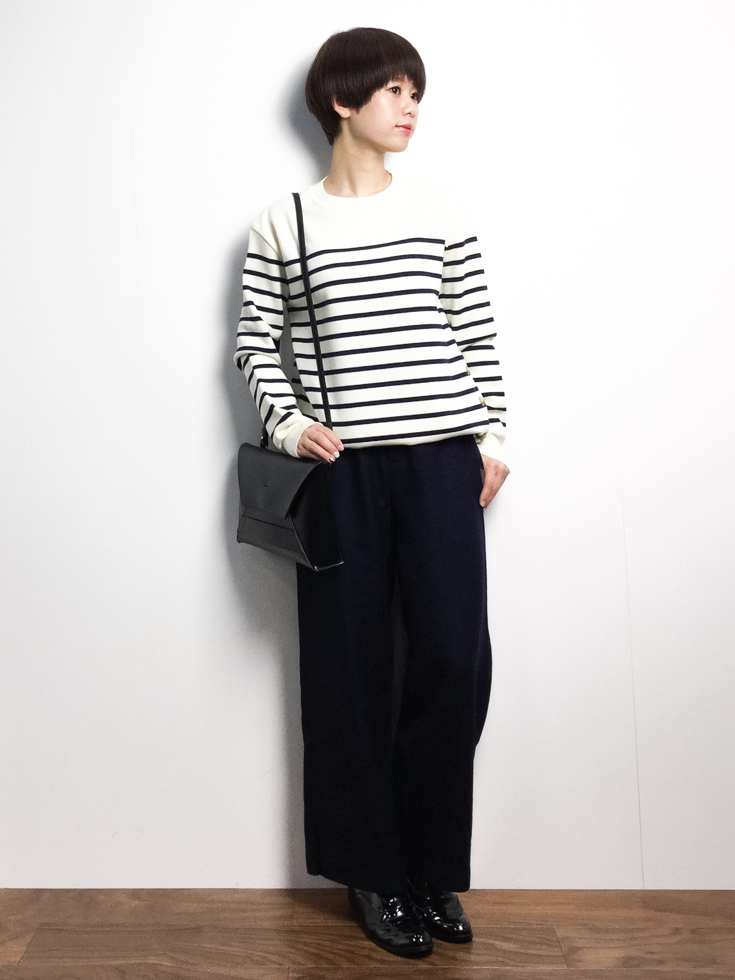 16SS IENA イエナ ミラノリブ ボーダー プルオーバー IENA - IENA ミラノリブボーダープルオーバー◇ IENA（イエナ）の