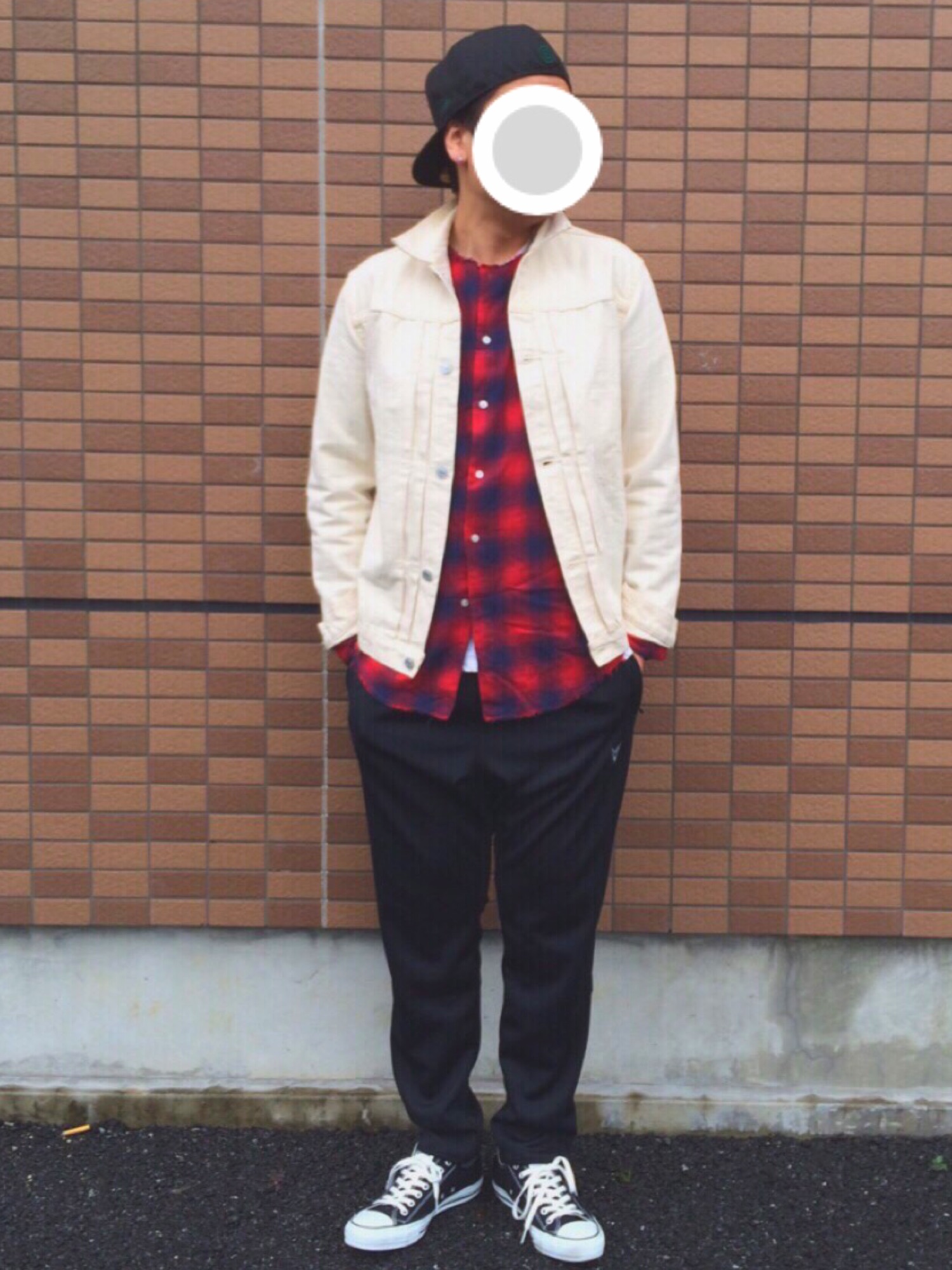 STAMMBAUMのデニムジャケットを使ったメンズ人気ファッション