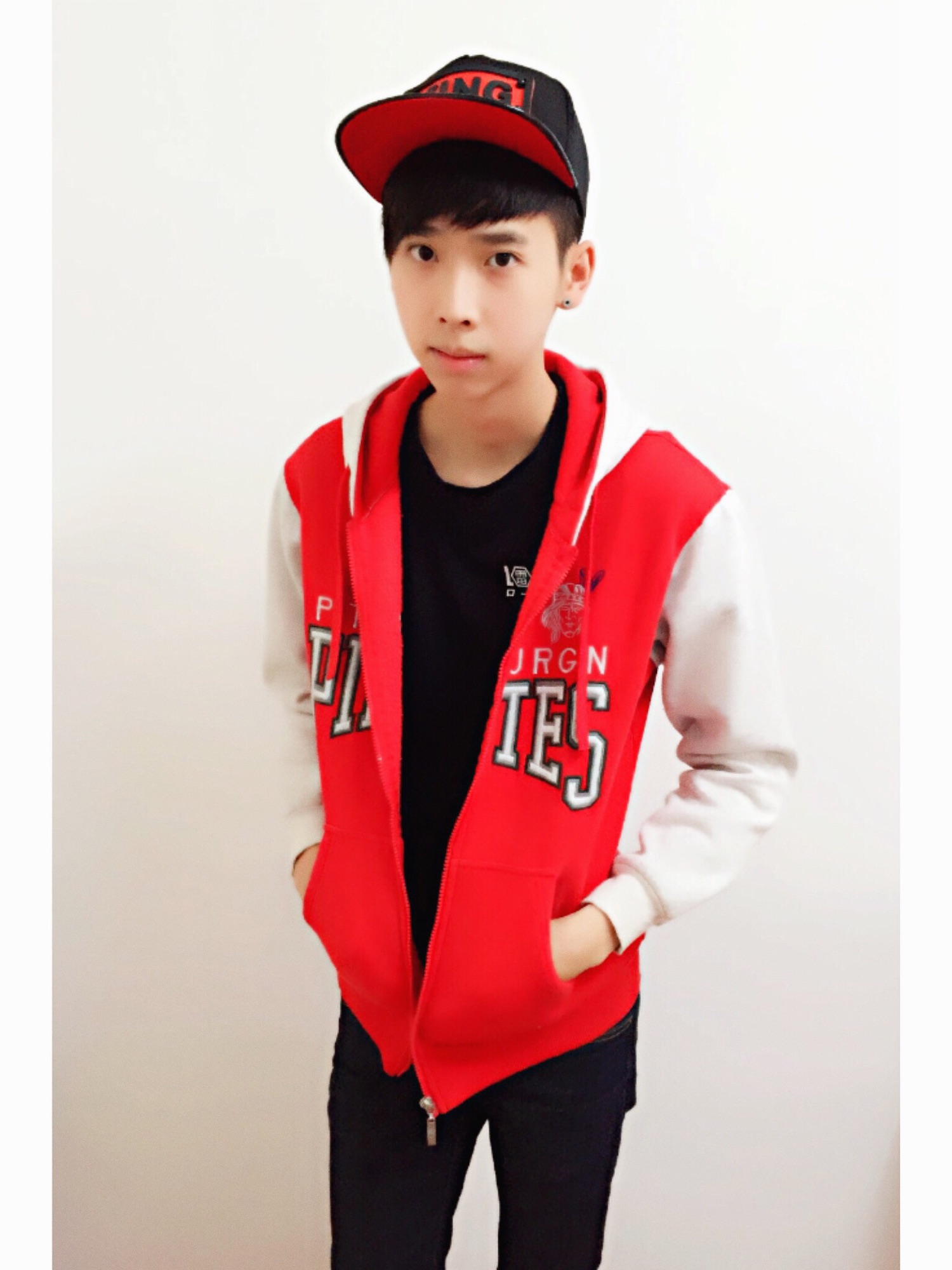 AAPE BY A BATHING APEのスタジャン（レッド系）を使ったメンズ人気