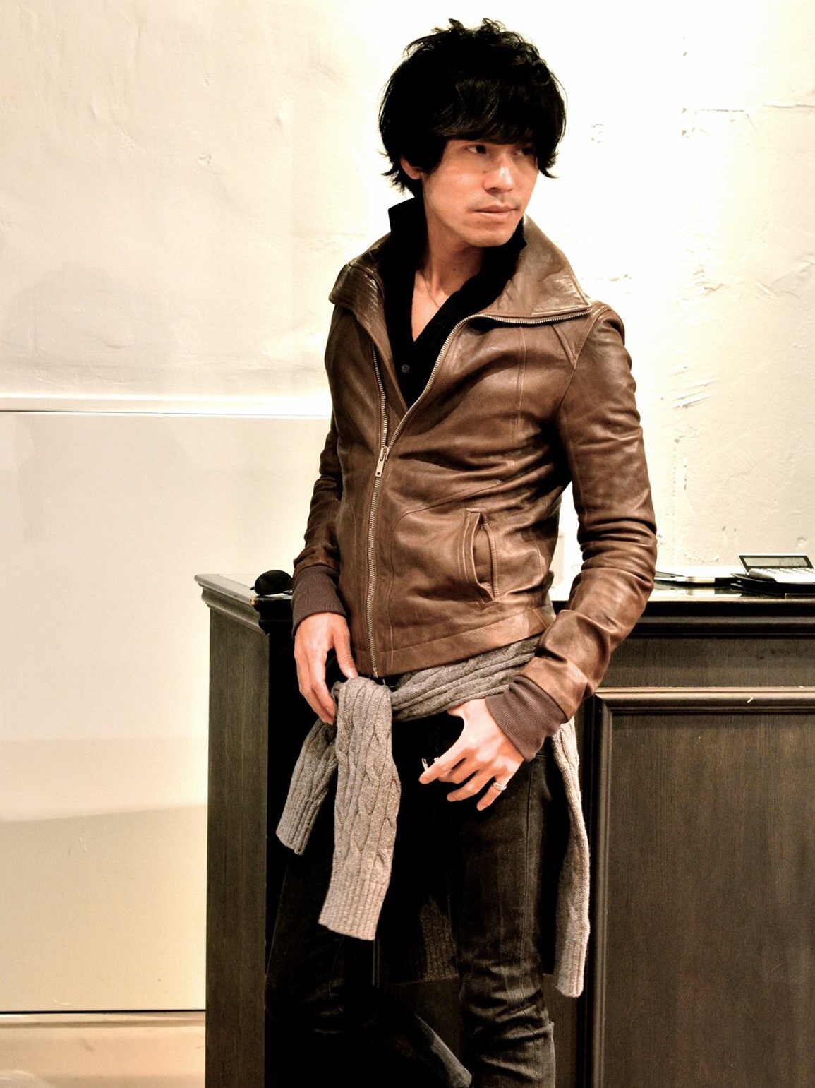 【ピーチ姫】Rick Owens カーライダース ジャケット org.jpg