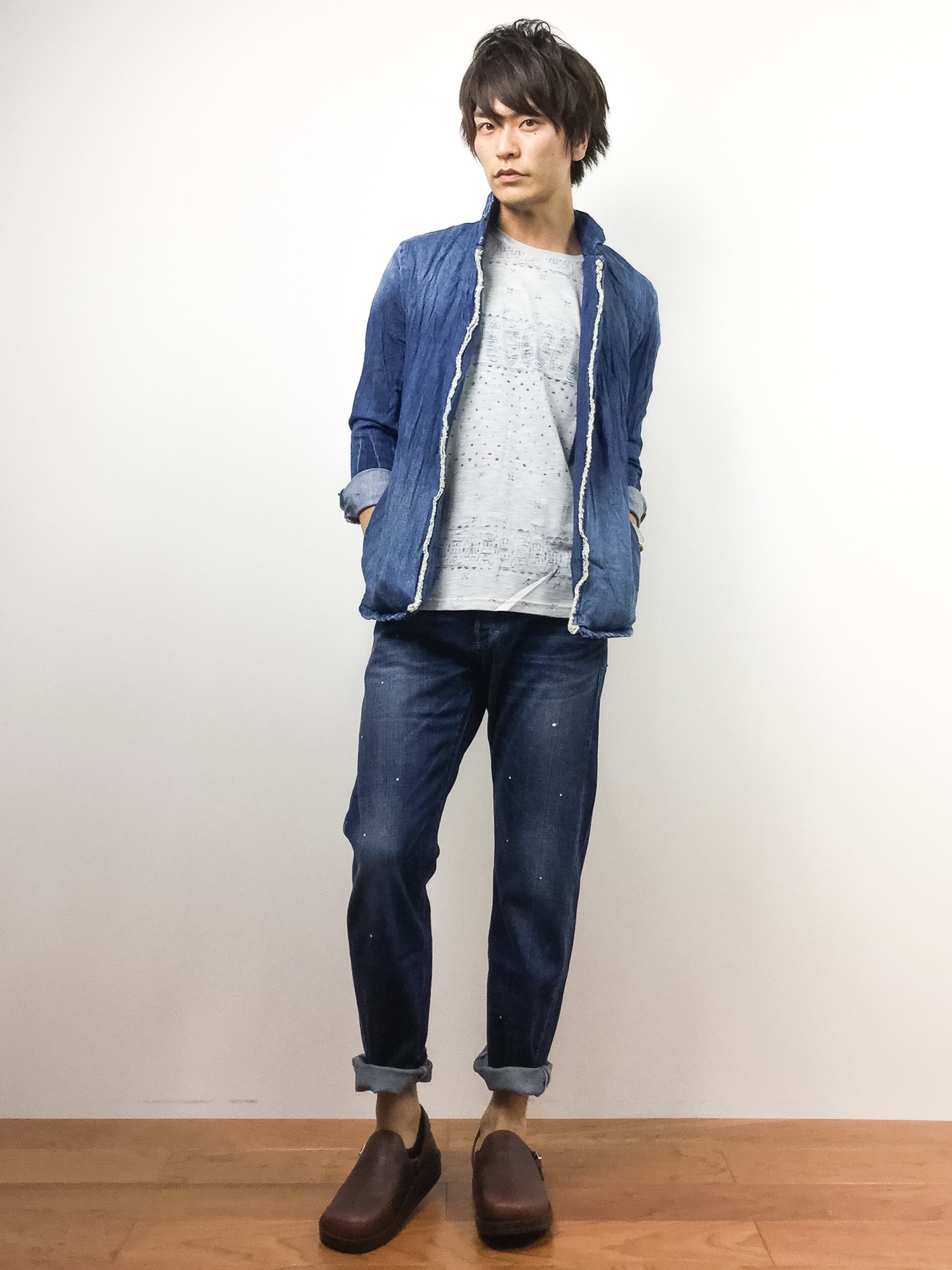 VADELのデニムジャケットを使った人気ファッションコーディネート - WEAR