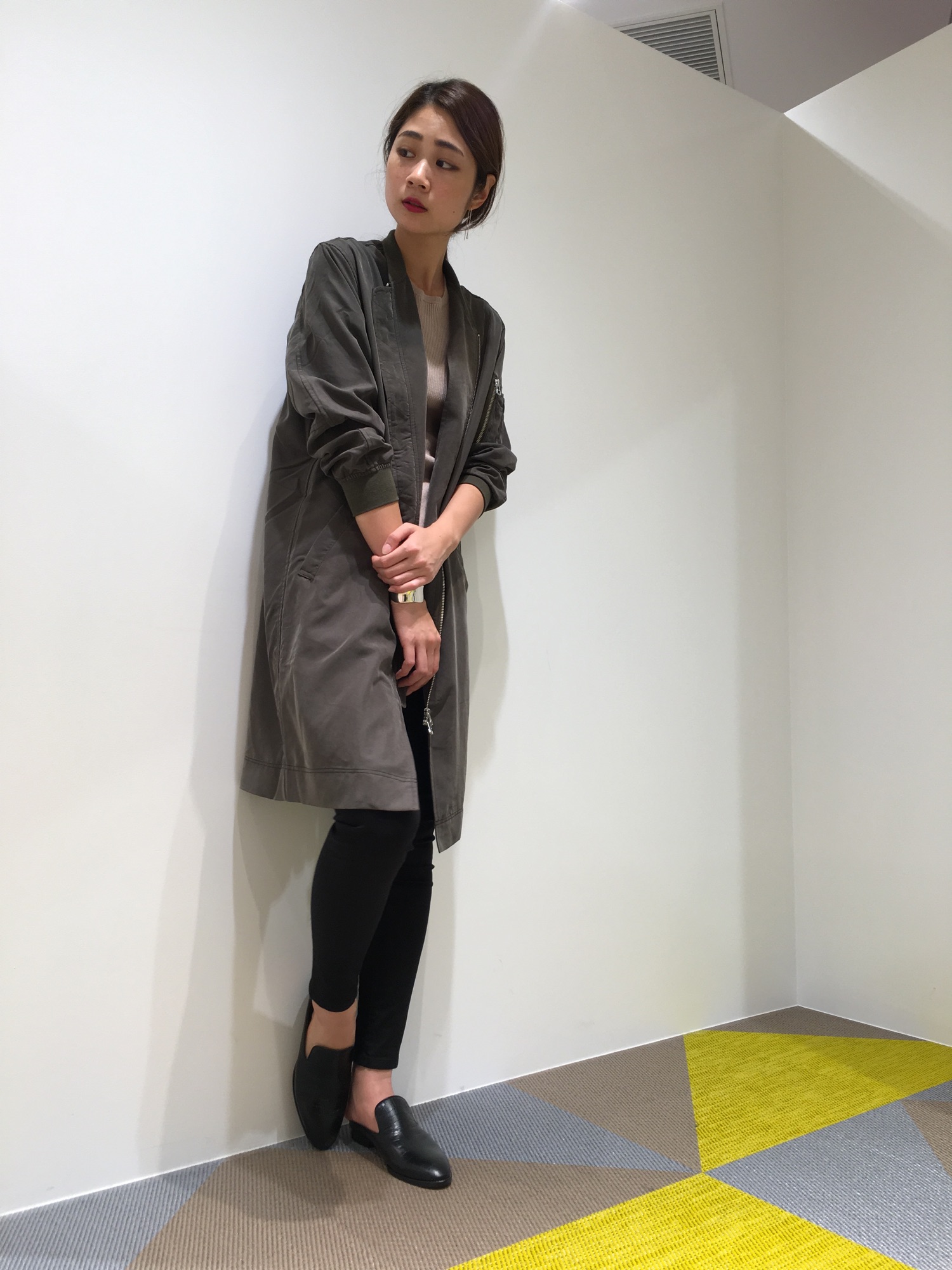 UNISEX》MA-1 Layering Relax-Over 2B Tailored Jacket/MA-1 レイヤ 