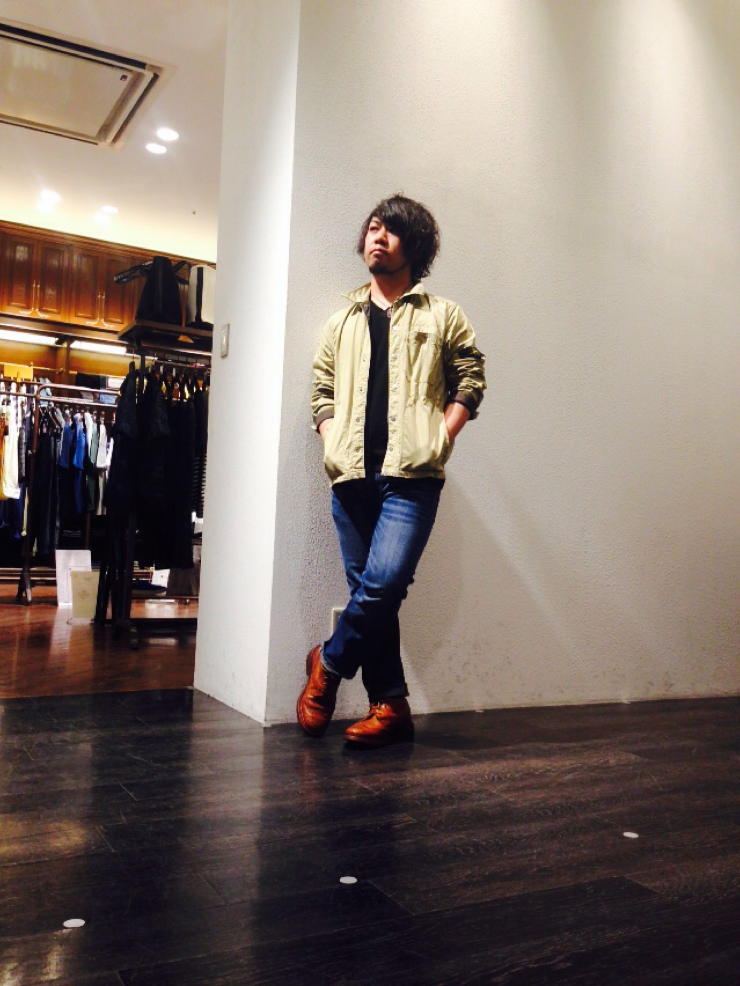 STONE ISLANDのスタジャンを使った人気ファッションコーディネート - WEAR