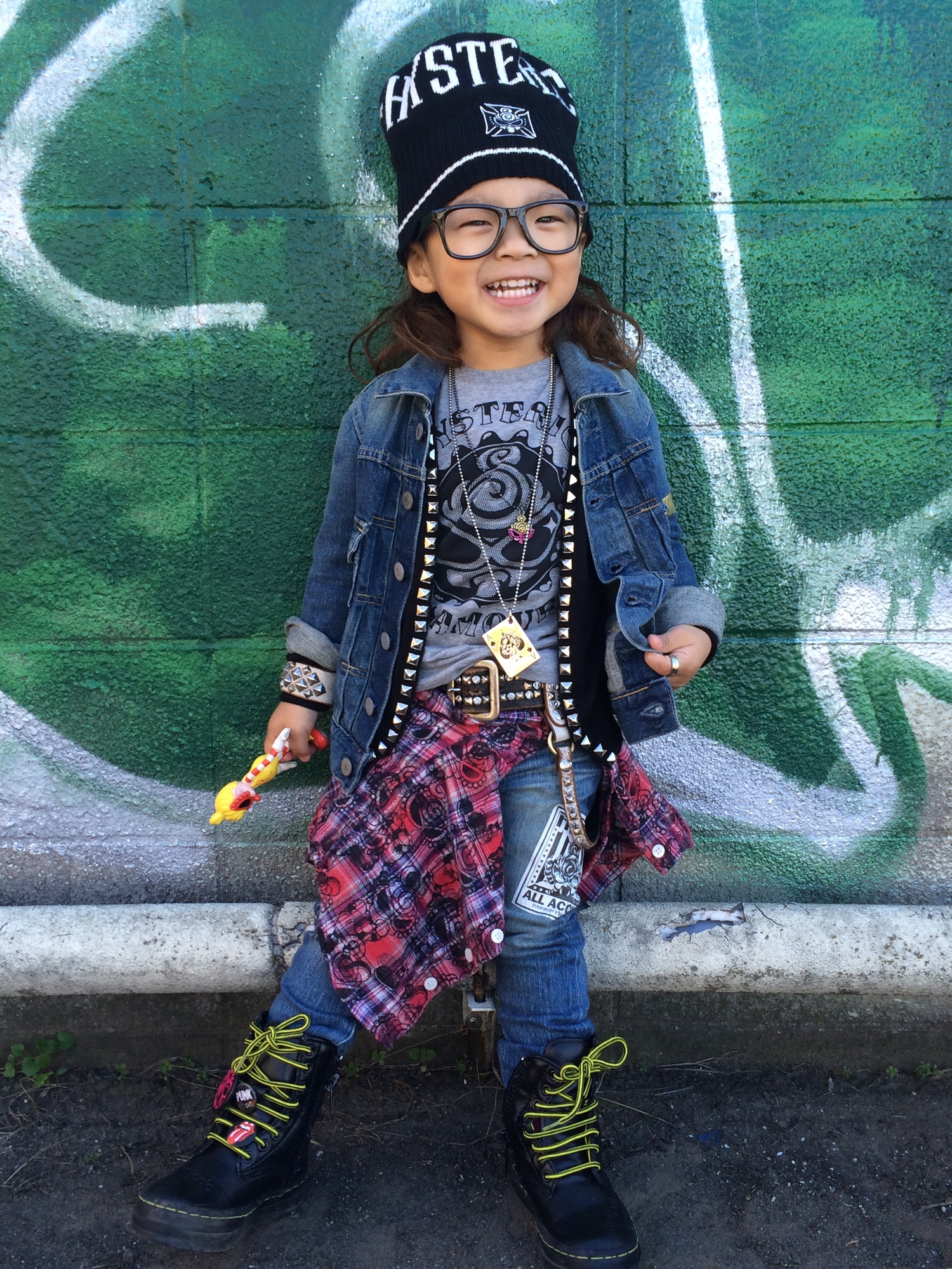 HYSTERIC MINI（ヒステリックミニ）の「DEVIL AWESOME MINI Gジャン