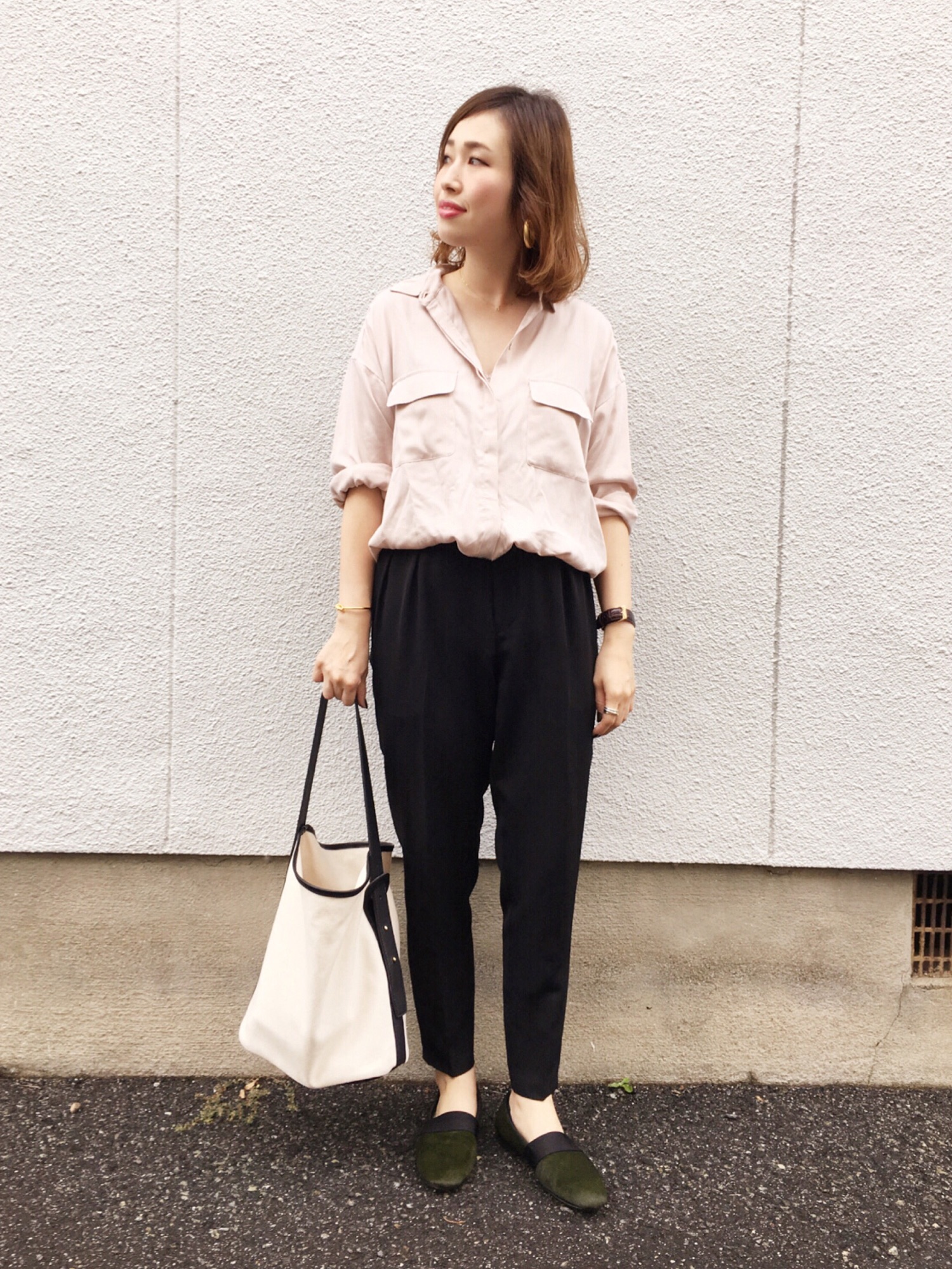 ✨未使用✨Spick＆Span　コットン 半袖ジャンプスーツ　ブラック　38 楽天市場】[24AMSPA12]THE SHINZONE(ザ シンゾーン)NOTCHED