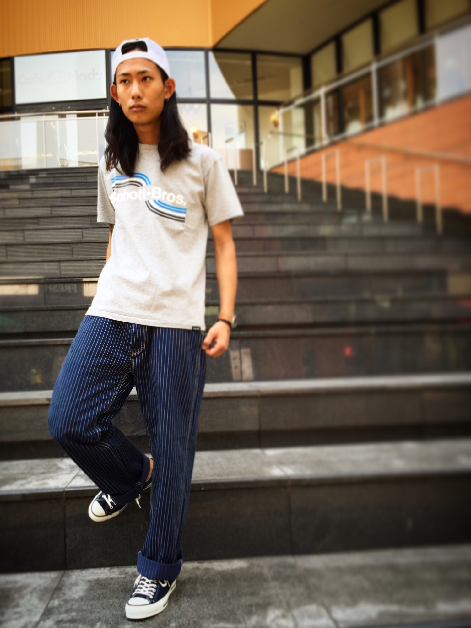 Schott/ショット/OLD HICKORY WORK PANTS/オールド ヒッコリー ワーク