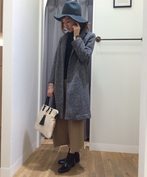 試着のみ】Gready Brilliant チェスターコート グリーン 試着のみ