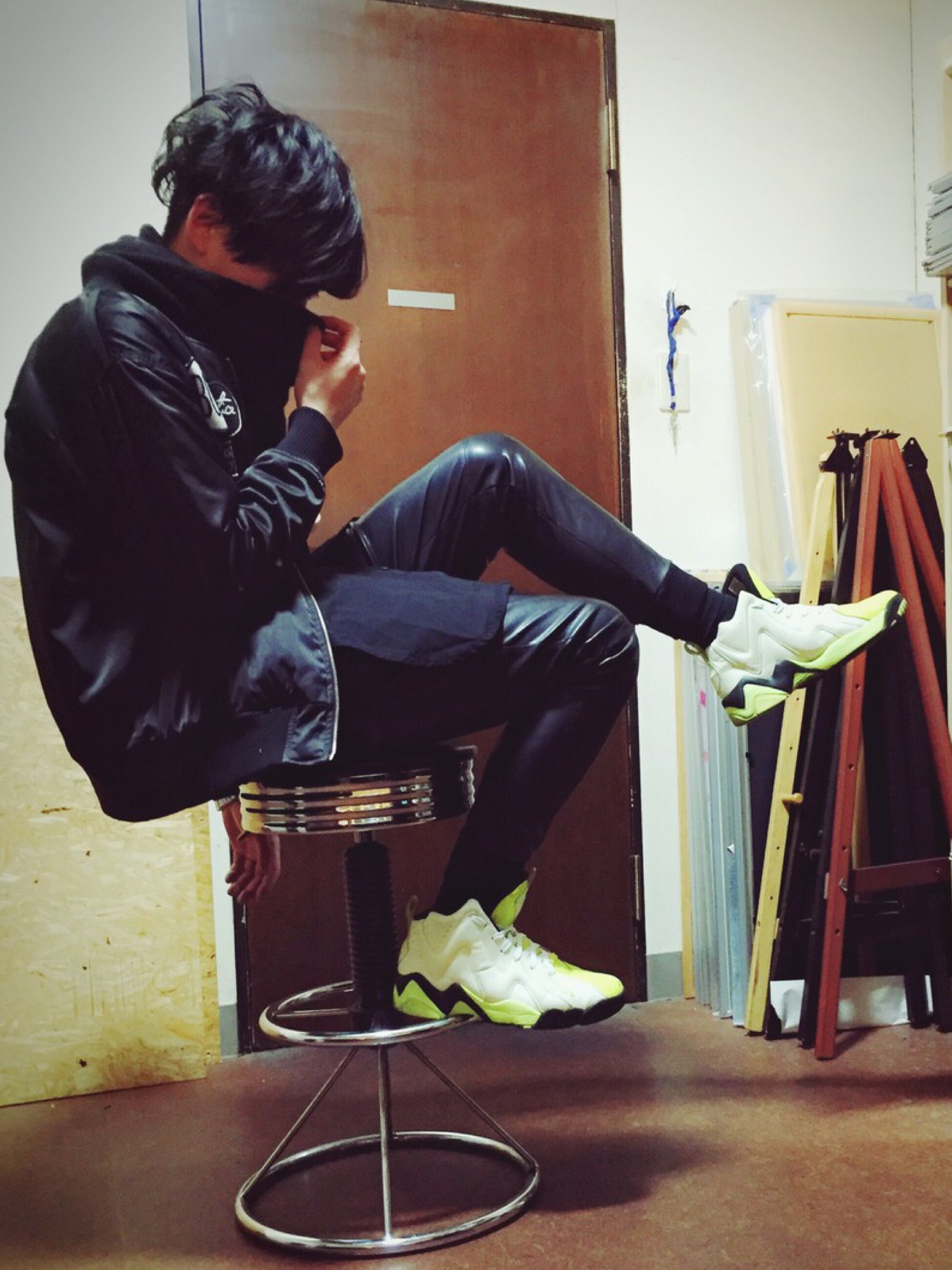 Reebok（リーボック）の「KAMIKAZE II MID(V51846)GID/NEON YELLOW 